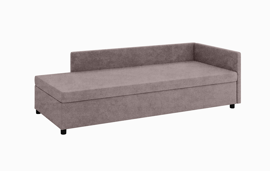 Вико / тахта микровелюр лаки пудровый 17